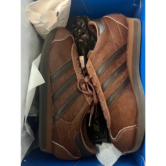 NEW ADIDAS ORIGINALS Country Japan Men\'s US 10 Real Cow Fur JR5746 main image 6